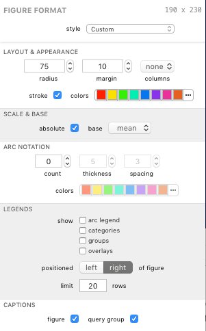 The Pie Figure Format Panel