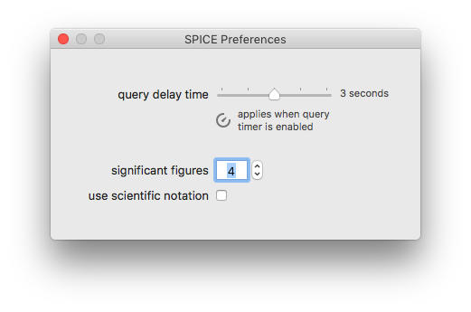 The Preferences Window